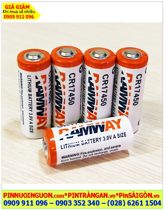Ramway CR17450, Pin nuôi nguồn PLC Ramway CR17450 lithium 3v 2100mAh chính hãng